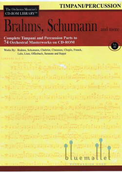 The Orchestra Musician's CD-ROM Library Volume 3 : Brahms, Schumann and more