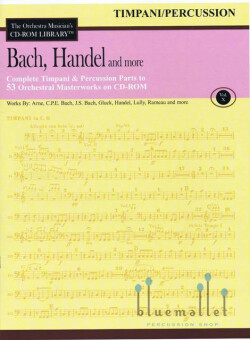 The Orchestra Musician's CD-ROM Library Volume 10 : Bach, Handel and more