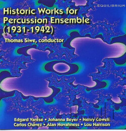Siwe , Thomas - Historic Works for Percussion Ensemble (CD) (特価品)