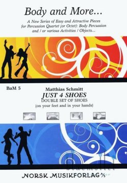 Schmitt , Matthias - Just 4 Shoes (スコア・パート譜セット)