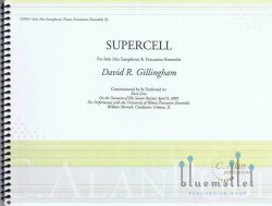Gillingham , David R. - SuperCell (スコア・パート譜セット)