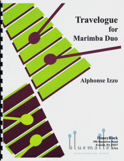 Izzo , Alphonse - Travelogue for Marimba Duo (スコア・パート譜セット)