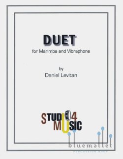 Levitan , Daniel - Duet for Marimba and Vibraphone (スコア2冊セット)