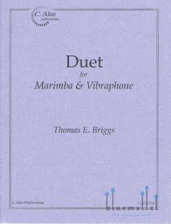 Briggs , Thomas E. - Duet for Marimba & Vibraphone (スコアのみ2部セット)