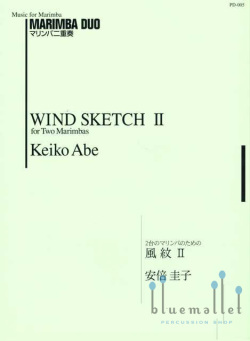 Abe , Keiko - Wind Sketch 2 for Two Marimba (スコアのみ)