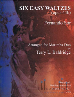 Sor , Fernando - Six Easy Waltzes (arr. Terry L. Baldridge) (スコア・パート譜セット)