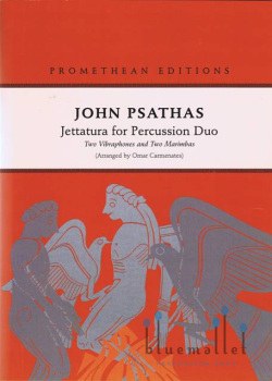 Psathas , John - Jettatura for Percussion Duo (arr. Omar Carmenates) (スコア・パート譜セット)
