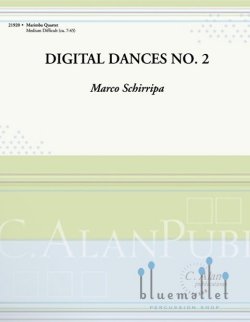 Schirripa , Marco - Digital Dances No.2 (スコア・パート譜セット)