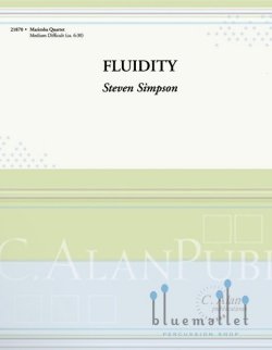 Simpson , Steven - Fluidity (スコア・パート譜セット)