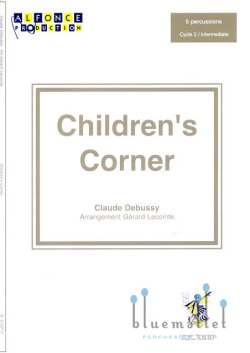 Debussy , Claude - Children's Corner (arr. Gerard Lecointe) (スコア・パート譜セット)