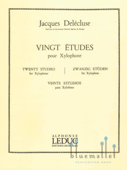 Delecluse , Jacques - Vingt Etudes pour Xylophone