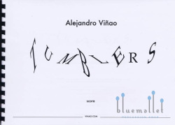 Vinao , Alejandro - Tumblers for Violin, Marimba & Computer (スコア・パート譜セット)