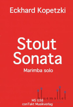 Kopetzki , Eckhard - Stout Sonata Marimba Solo