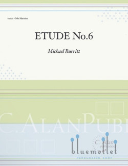 Burritt , Michael - Etude No.6 Solo Marimba