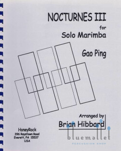 Ping , Gao - Nocturnes III  for Solo Marimba