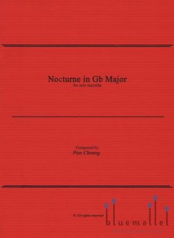Cheung , Pius - Nocturne in G♭Major for Solo Marimba