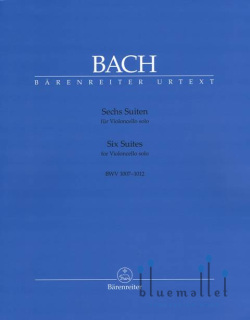 Bach , Johann Sebastian - Sechs Suiten fur Violoncello Solo (pub. Barenreiter / ed. Andrew Talle)