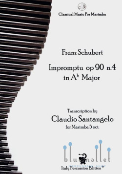 Schubert , Franz Peter - Impromptu op.90 n.4 in Ab Major (trans. by Claudio Santangelo)