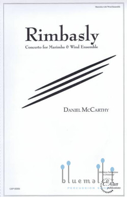 McCarthy , Daniel - Rimbasly Concerto for Marimba and Wind Ensemble (吹奏楽伴奏版 / スコア・パート譜セット)