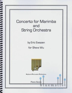 Ewazen , Eric - Concerto for Marimba (ピアノ伴奏版 /  スコア・パート譜セット)