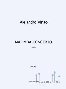 Vinao , Alejandro - Marimba Concerto (オーケストラ伴奏版 / スコアのみ)