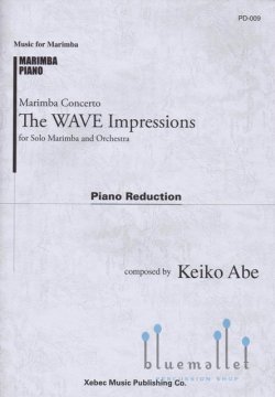 Abe , Keiko - The Wave Impressions (ピアノ2台伴奏版 / スコア・パート譜セット)