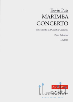 Puts , Kevin - Marimba Concerto for Marimba and Chamber Orchestra (ピアノ伴奏版 / スコア・パート譜セット)