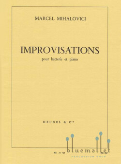Mihalovici , Marcel Improvisations (スコア・パート譜セット) bluemallet