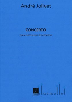 Jolivet , Andre - Concerto pour Percussion & Orchestre (オーケストラ伴奏版 / スコアのみ)