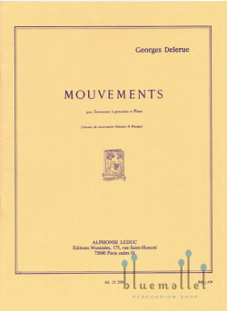 Delerue , Georges - Mouvements (スコア・パート譜セット)