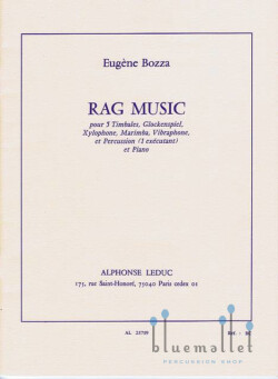 Bozza , Eugene - Rag Music (スコア・パート譜セット)