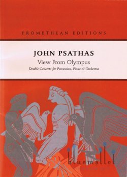 Psathas , John - View from Olympus -Doble Concerto for Percussion, Piano & Orchestra (オーケストラ伴奏版 / スコアのみ)