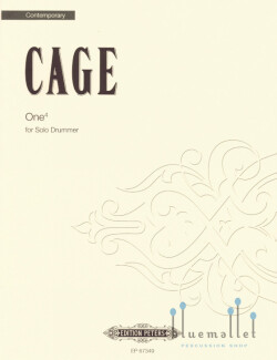 Cage , John - One 4 for Solo Drummer