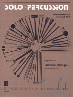 Fink , Siegfried - “Sudden Change...”
