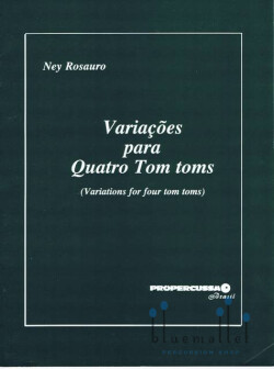 Rosauro , Ney - Variations for Four Tom Toms