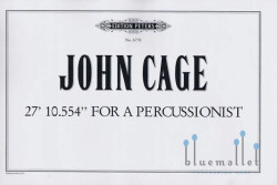 Cage , John - 27'10.554" For a Percussionist