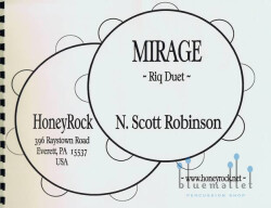Robinson , N. Scott - Mirage Riq Duet (スコア2冊セット) (特価品)