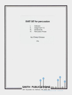 Grosso , Cheryl - Duet Set for Percussion (スコアのみ) (特価品)