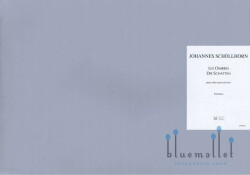 Schollhorn , Johannes - Les Ombres Die Schatten pour deux percussions (スコアのみ) (特価品)