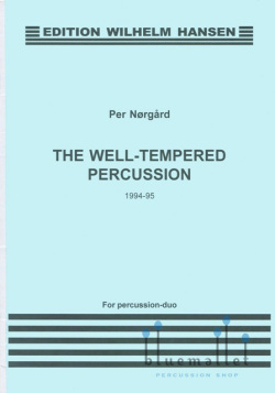Norgard , Per - The Well-Tempered Percussion (スコア2冊セット)