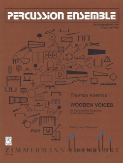 Keemss , Thomas - Wooden Voices (スコア・パート譜セット)