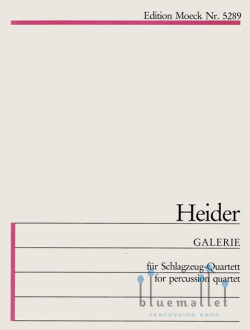 Heider , Werner - Galerie (スコア・パート譜セット) (特価品)