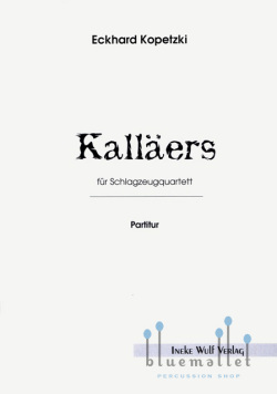 Kopetzki , Eckhard - Kallaers (スコア・パート譜セット) (特価品)