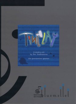 Andreasson , Per - Tinplay for Percussion Quartet (スコア・パート譜セット)