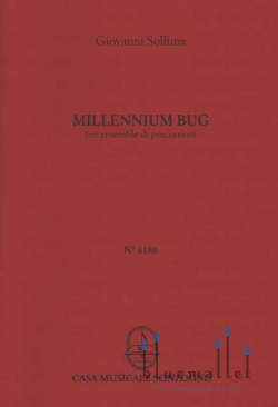 Sollima , Giovanni - Millennium Bug for Percussion Quartet (スコア・パート譜セット)