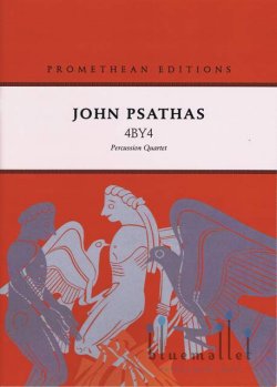 Psathas , John - 4BY4 Percussion Quartet (スコアのみ)