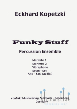 Kopetzki , Eckhard - Funky Stuff (スコア・パート譜セット) (特価品)