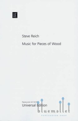 Reich , Steve - Music for Pieces of Wood for Claves (スコアのみ)