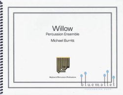 Burritt , Michael - Willow for Solo Marimba and Percussion Quartet (スコア・パート譜セット)