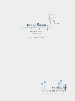 Cangelosi , Casey - Jazz on Saturn (スコア・パート譜セット)